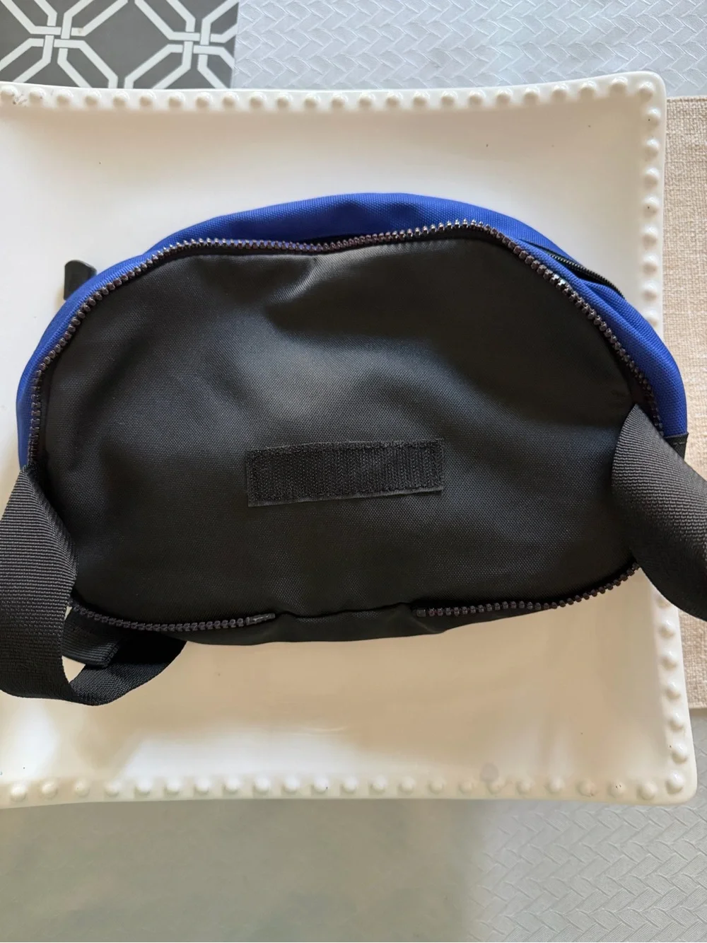 The North Face Blue & Black Fanny Pack / Crossbody Waist Bag
